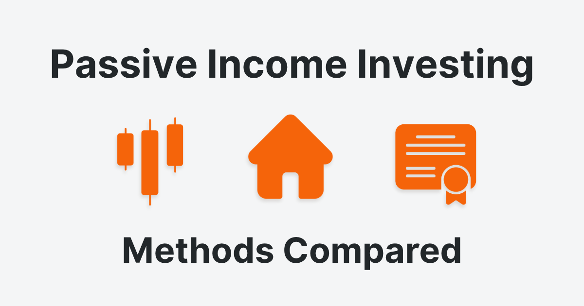 Passive Income Investing Guide cover image comparing optoins income ETPs with traditional income sources
