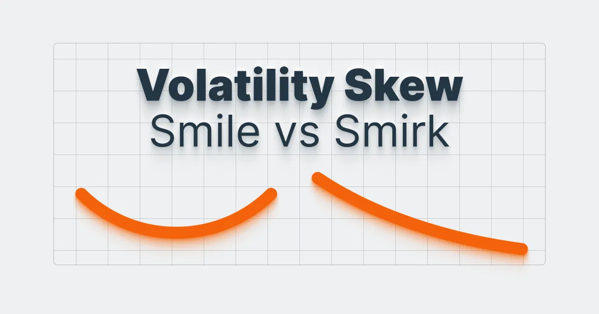 Volatility smile vs volatility smirk 