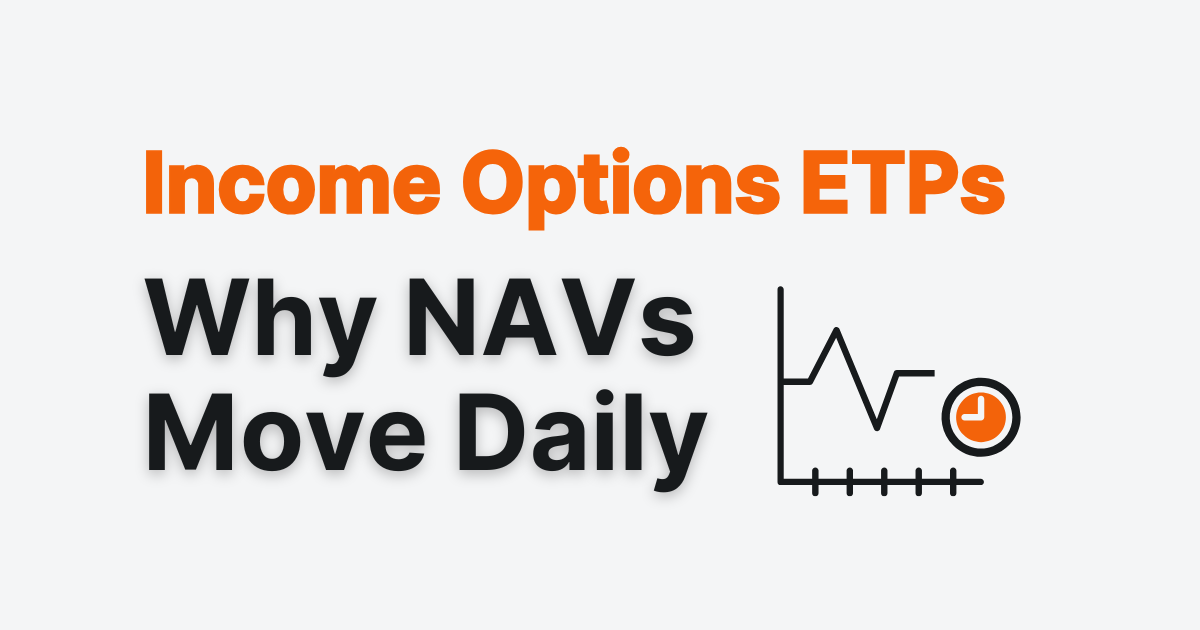 Cover image Daily NAV moves and options ETPs